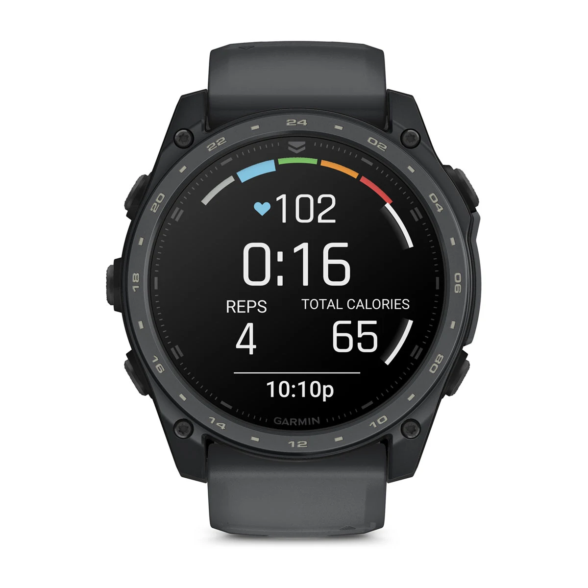 Смарт-годинник Garmin tactix 8 51 mm AMOLED Includes Applied Ballistics Ultralight Solver - Slate Gray Cerakote (010-04553-00/01)