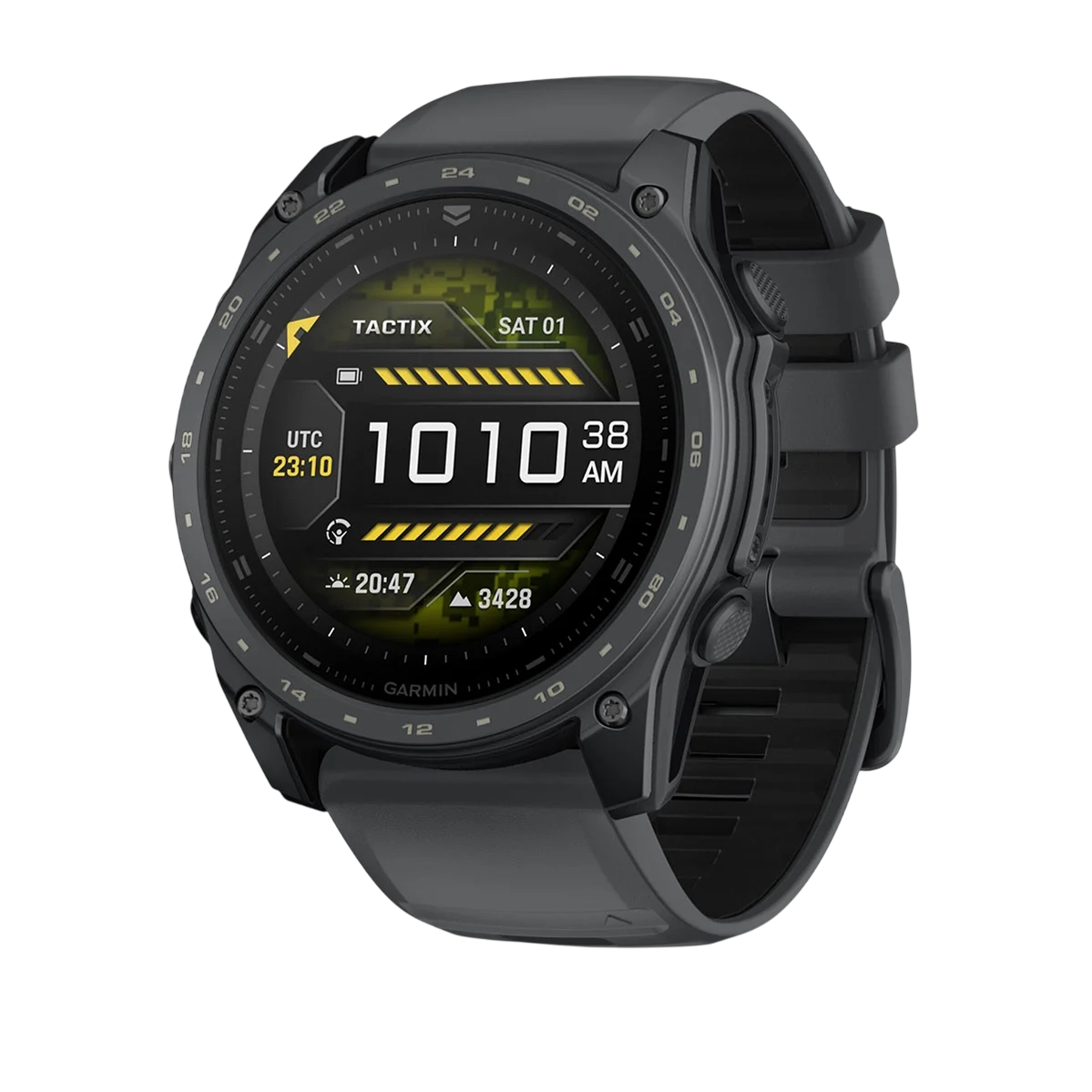 Смарт-годинник Garmin tactix 8 51 mm AMOLED Includes Applied Ballistics Ultralight Solver - Slate Gray Cerakote (010-04553-00/01)