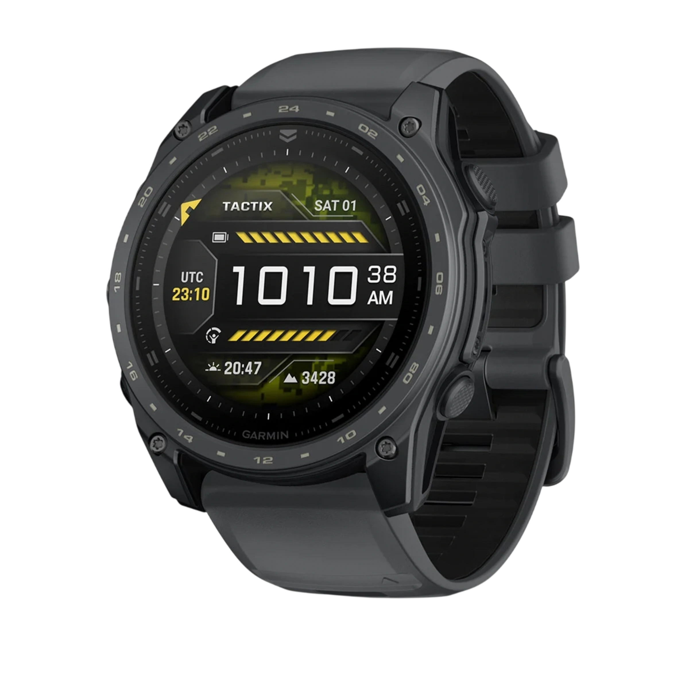 Смарт-годинник Garmin tactix 8 51 mm AMOLED Includes Applied Ballistics Ultralight Solver - Slate Gray Cerakote (010-04553-00/01)