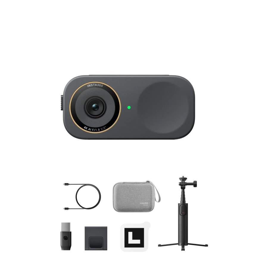 Веб-камера Insta360 Link 2C Pro [Get-Set Bundle] - Graphite Black