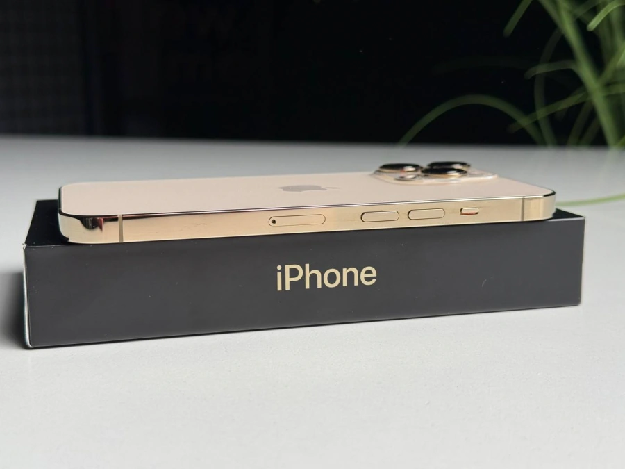 ВЖИВАНИЙ Б/У Apple iPhone 13 Pro 128GB Gold (MLTR3, MLVC3) - Стан: задовільний | Акумулятор: 93% | Комплектація: повний | Гарантія: 3 міс.