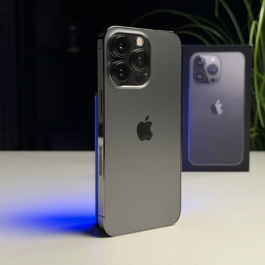 ВЖИВАНИЙ Б/У Apple iPhone 13 Pro 256GB Graphite (MLTW3, MLVE3) - Стан: гарний | Акумулятор: 100% | Комплектація: повний | Гарантія: 3 міс.