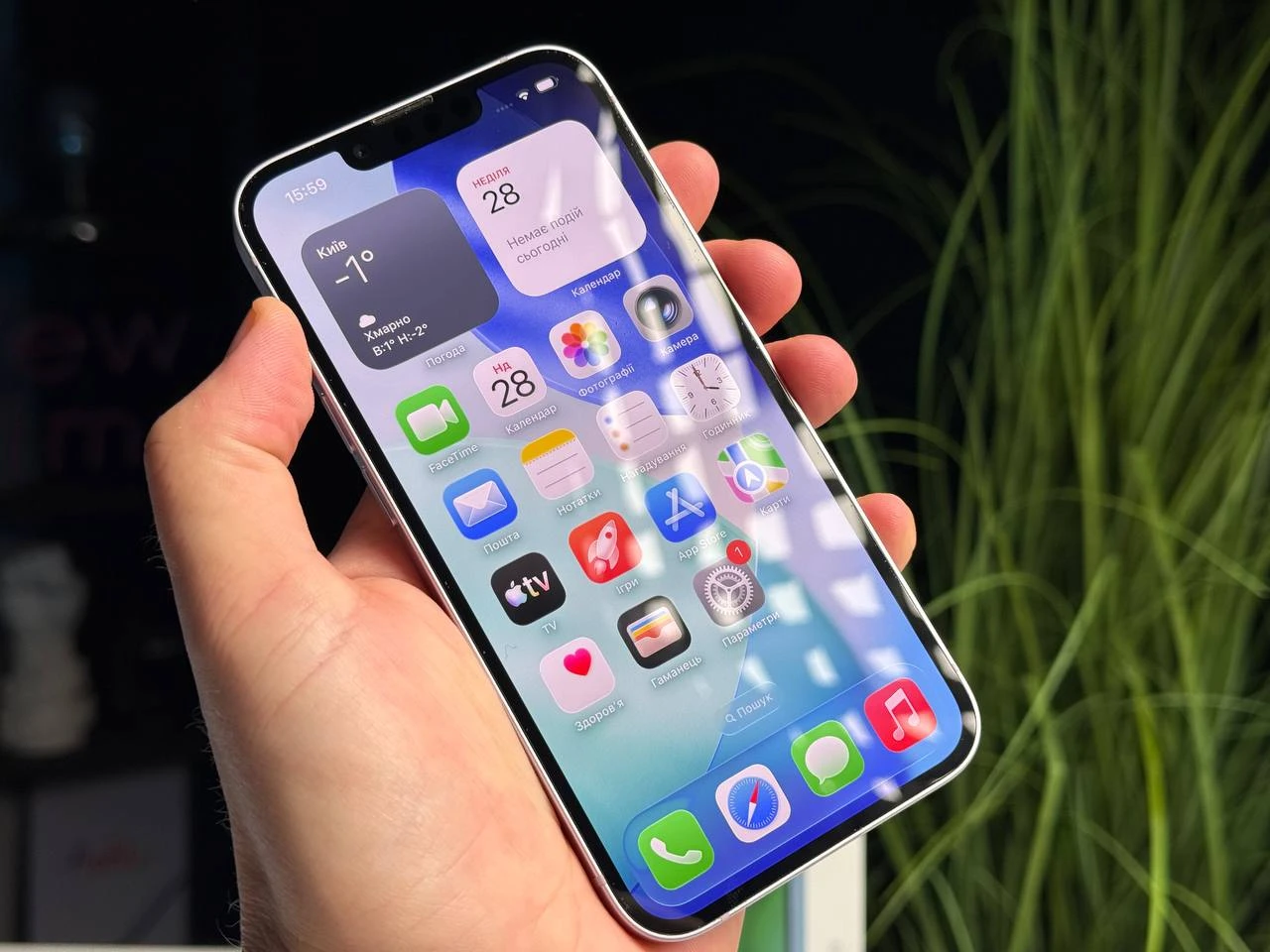 ВЖИВАНИЙ Б/У Apple iPhone 14 128GB Purple (MPV03) - Состояние: идеальное | Аккумулятор: 87% | Комплектация: полный | Гарантия: 3 мес.