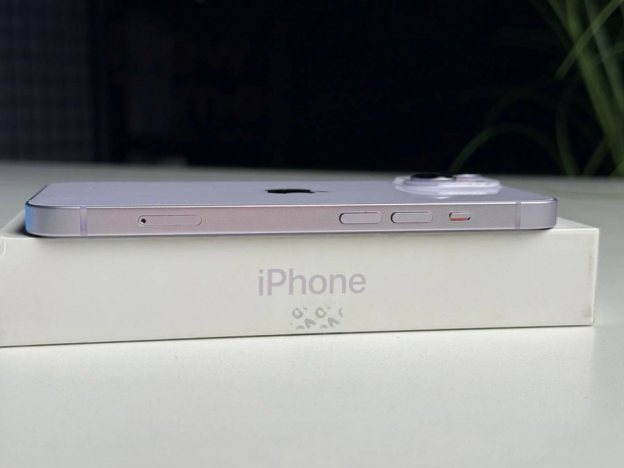 ВЖИВАНИЙ Б/У Apple iPhone 14 128GB Purple (MPV03) - Стан: ідеальний | Акумулятор: 87% | Комплектація: повний | Гарантія: 3 міс.