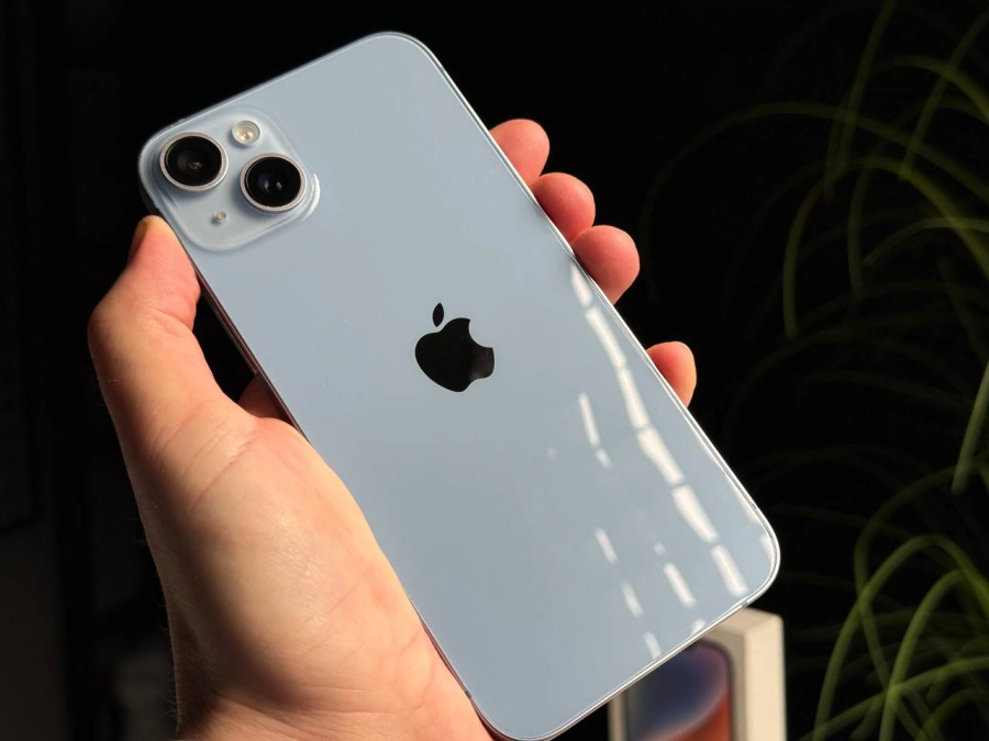 ВЖИВАНИЙ Б/У Apple iPhone 14 Plus 128GB Blue eSim (MQ3W3) - Состояние: хорошее | Аккумулятор: 90% | Комплектация: полный | Гарантия: 3 мес.