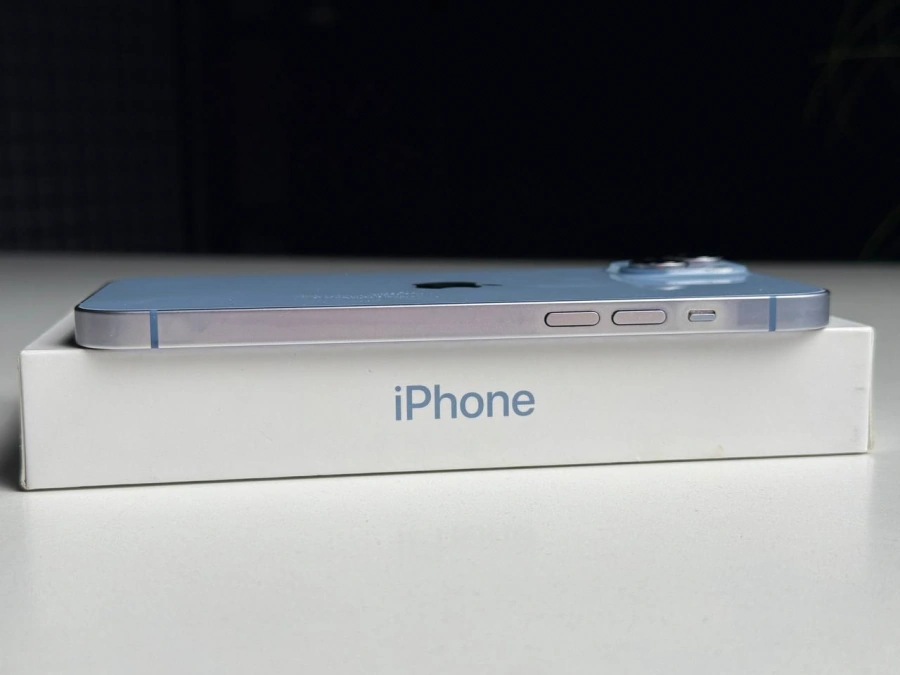 ВЖИВАНИЙ Б/У Apple iPhone 14 Plus 128GB Blue eSim (MQ3W3) - Состояние: хорошее | Аккумулятор: 90% | Комплектация: полный | Гарантия: 3 мес.