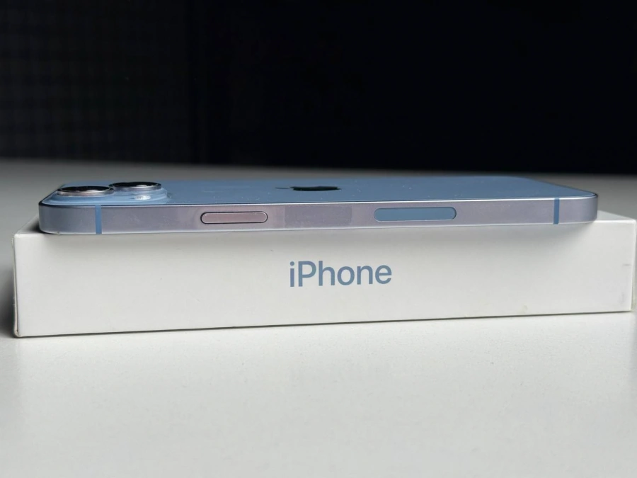 ВЖИВАНИЙ Б/У Apple iPhone 14 Plus 128GB Blue eSim (MQ3W3) - Состояние: хорошее | Аккумулятор: 90% | Комплектация: полный | Гарантия: 3 мес.