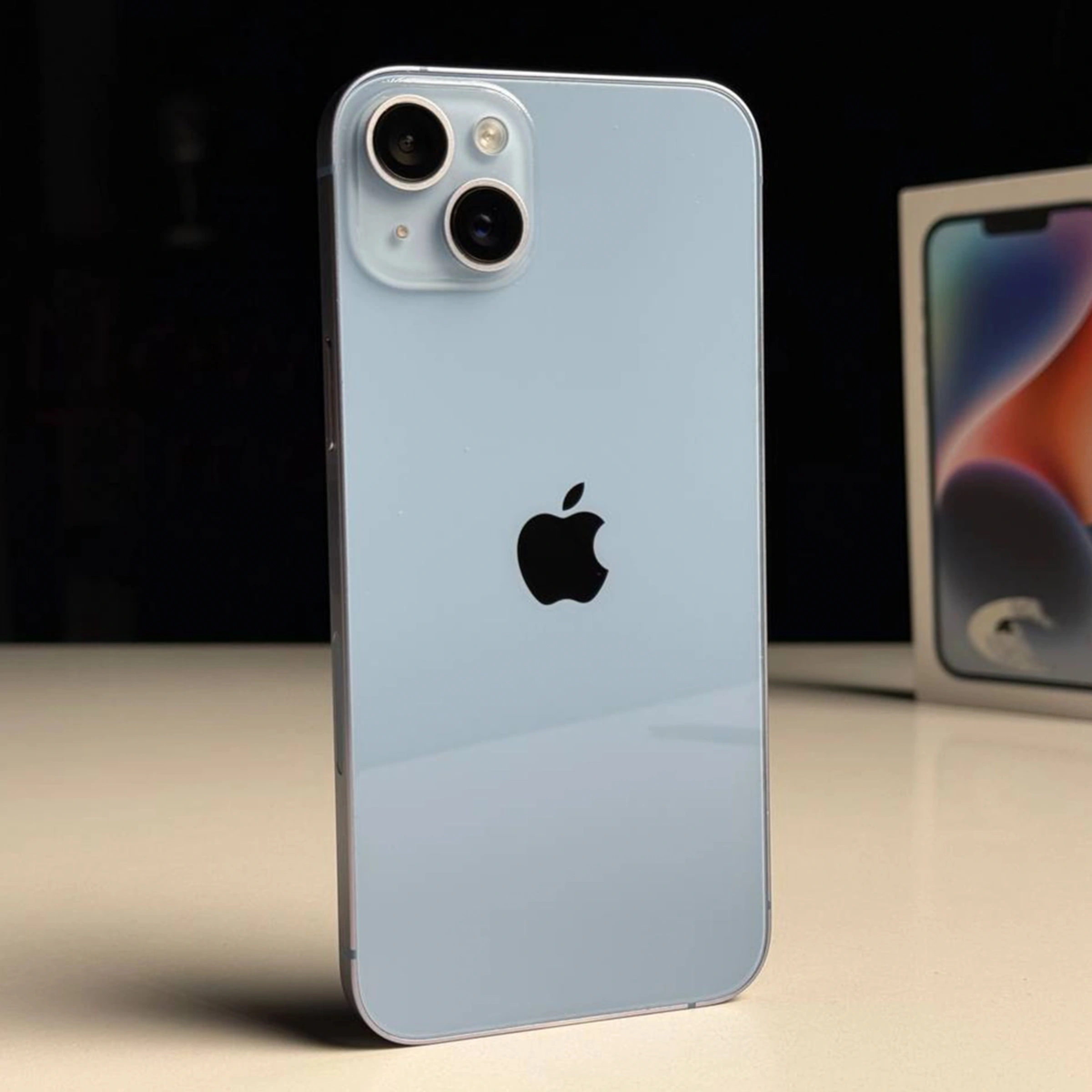 ВЖИВАНИЙ Б/У Apple iPhone 14 Plus 128GB Blue eSim (MQ3W3) - Состояние: хорошее | Аккумулятор: 90% | Комплектация: полный | Гарантия: 3 мес.