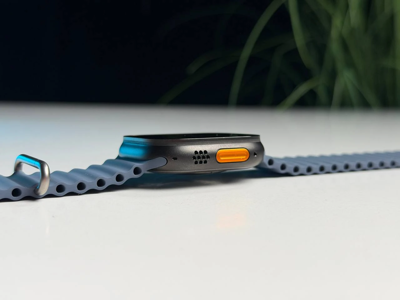 ВЖИВАНИЙ Б/У Apple Watch Ultra 3 GPS + Cellular 49mm Black Titanium Case with Anchor Blue Ocean Band (MF254+MGCJ4) - Состояние: хороший | Аккумулятор: 100% | Комплектация: часы, зарядка | Гарантия: 3 мес.