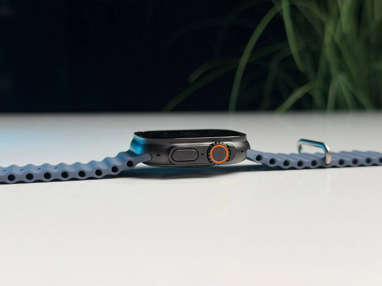 ВЖИВАНИЙ Б/У Apple Watch Ultra 3 GPS + Cellular 49mm Black Titanium Case with Anchor Blue Ocean Band (MF254+MGCJ4) - Состояние: хороший | Аккумулятор: 100% | Комплектация: часы, зарядка | Гарантия: 3 мес.