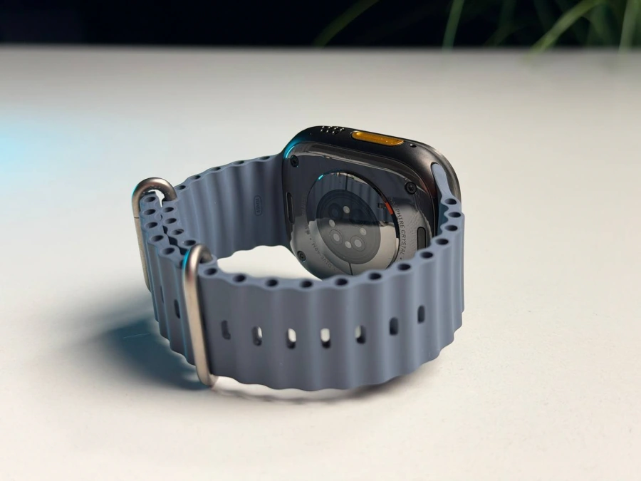 ВЖИВАНИЙ Б/У Apple Watch Ultra 3 GPS + Cellular 49mm Black Titanium Case with Anchor Blue Ocean Band (MF254+MGCJ4) - Состояние: хороший | Аккумулятор: 100% | Комплектация: часы, зарядка | Гарантия: 3 мес.