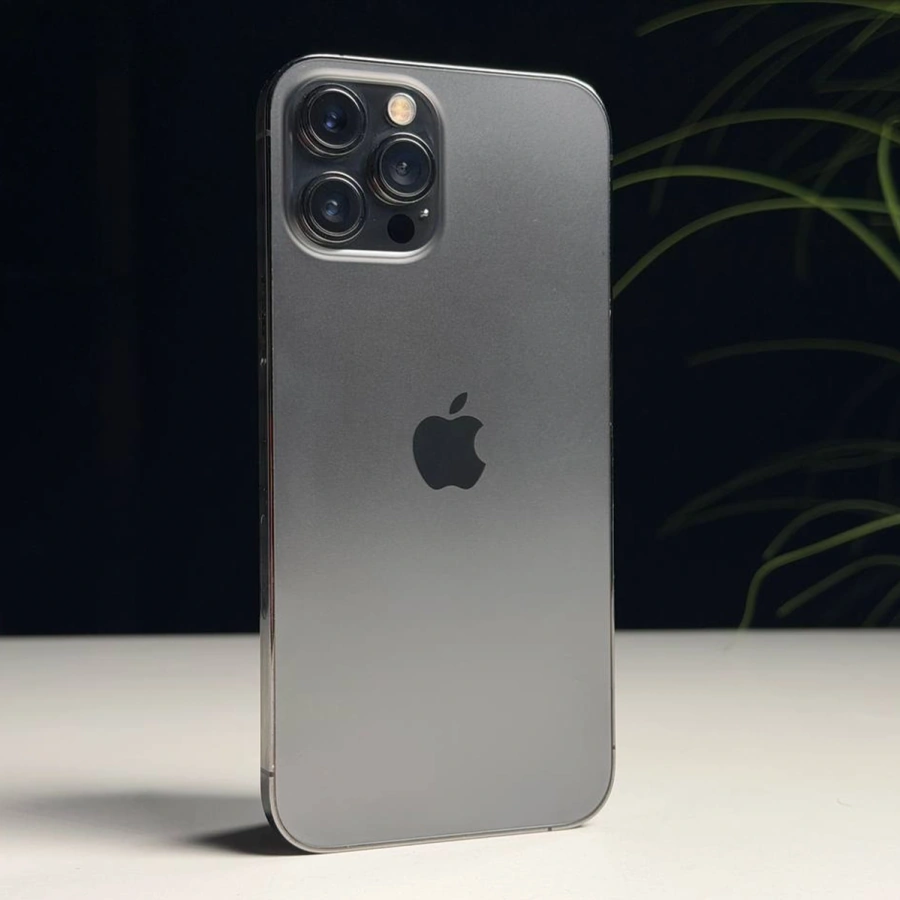 ВЖИВАНИЙ Б/У Apple iPhone 12 Pro Max 256GB Graphite (MGCK3, MGDC3) - Стан: гарний | Акумулятор: 100% | Комплектація: повний | Гарантія: 3 міс.