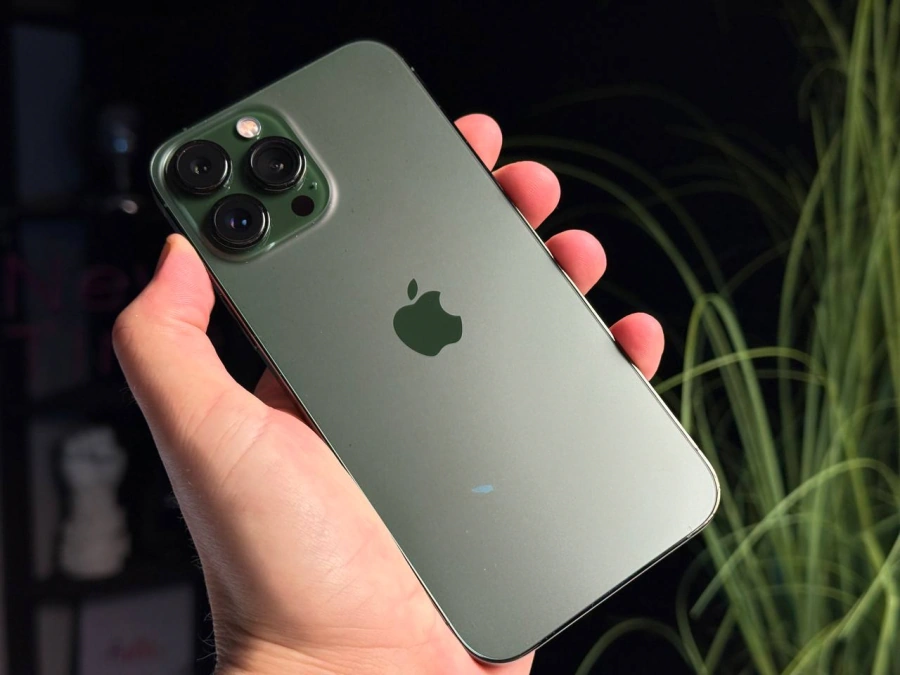 ВЖИВАНИЙ Б/У Apple iPhone 13 Pro Max 128GB Alpine Green (MNCP3, MNCY3) - Стан: гарний | Акумулятор: 100% | Комплектація: повний | Гарантія: 3 міс.