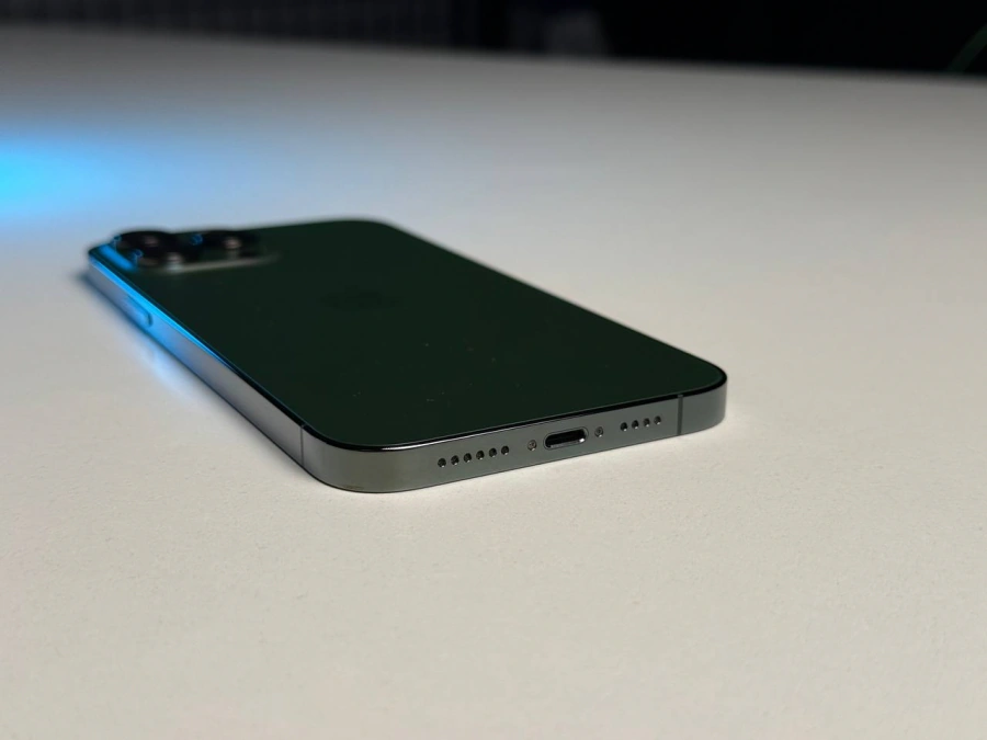 ВЖИВАНИЙ Б/У Apple iPhone 13 Pro Max 128GB Alpine Green (MNCP3, MNCY3) - Стан: гарний | Акумулятор: 100% | Комплектація: повний | Гарантія: 3 міс.