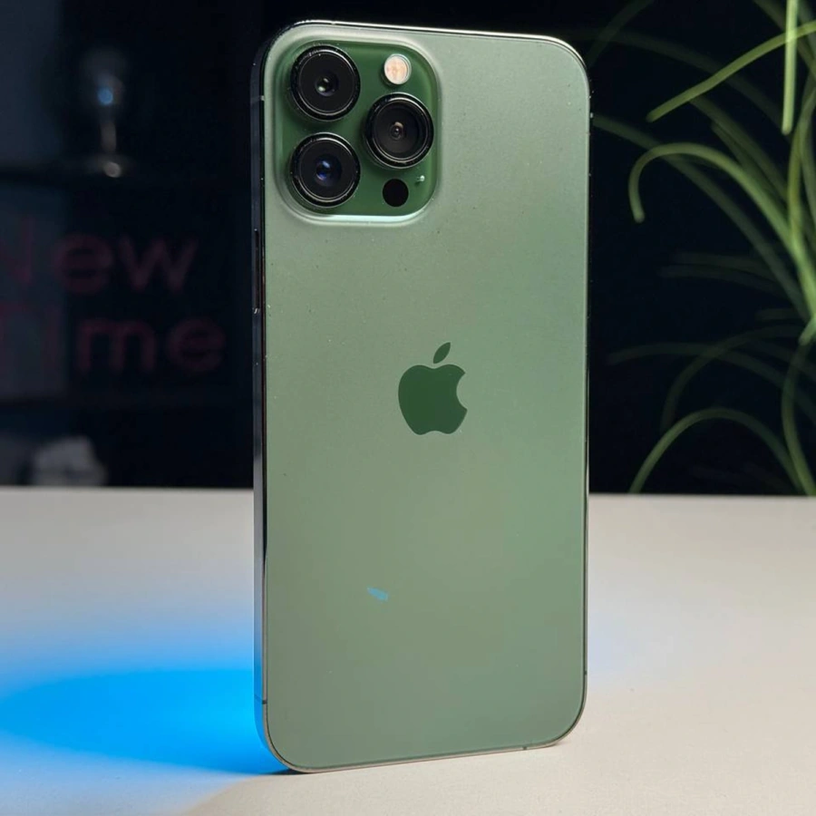 ВЖИВАНИЙ Б/У Apple iPhone 13 Pro Max 128GB Alpine Green (MNCP3, MNCY3) - Стан: гарний | Акумулятор: 100% | Комплектація: повний | Гарантія: 3 міс.