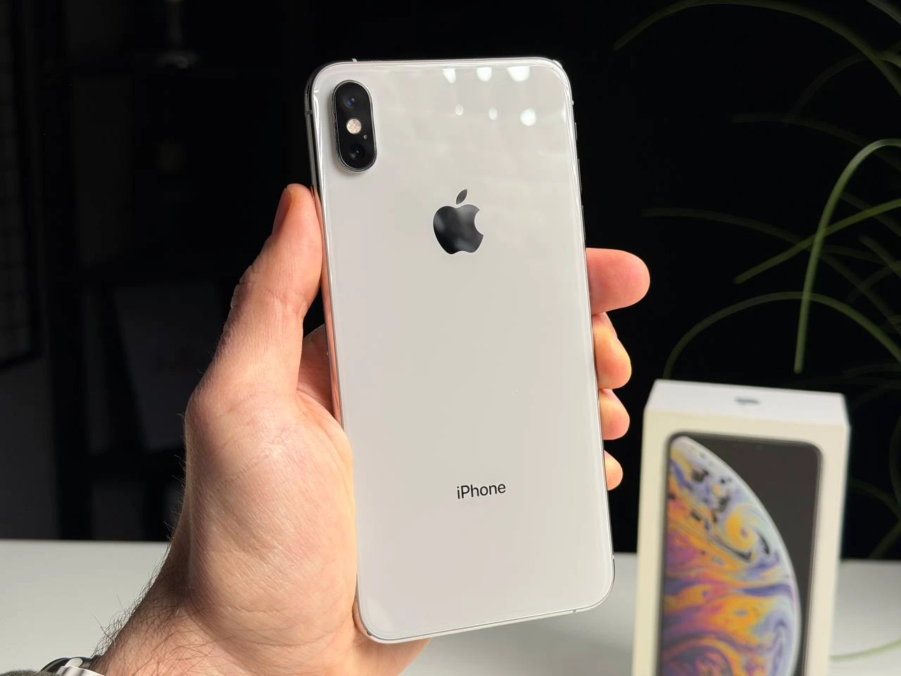 ВЖИВАНИЙ Б/У Apple iPhone XS Max 256GB Silver (MT542) - Состояние: хороший | Аккумулятор: 100% | Комплектация: полный | Гарантия: 3 мес.