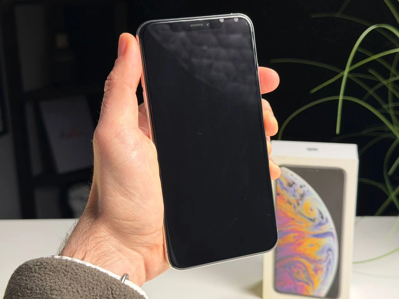 ВЖИВАНИЙ Б/У Apple iPhone XS Max 256GB Silver (MT542) - Состояние: хороший | Аккумулятор: 100% | Комплектация: полный | Гарантия: 3 мес.