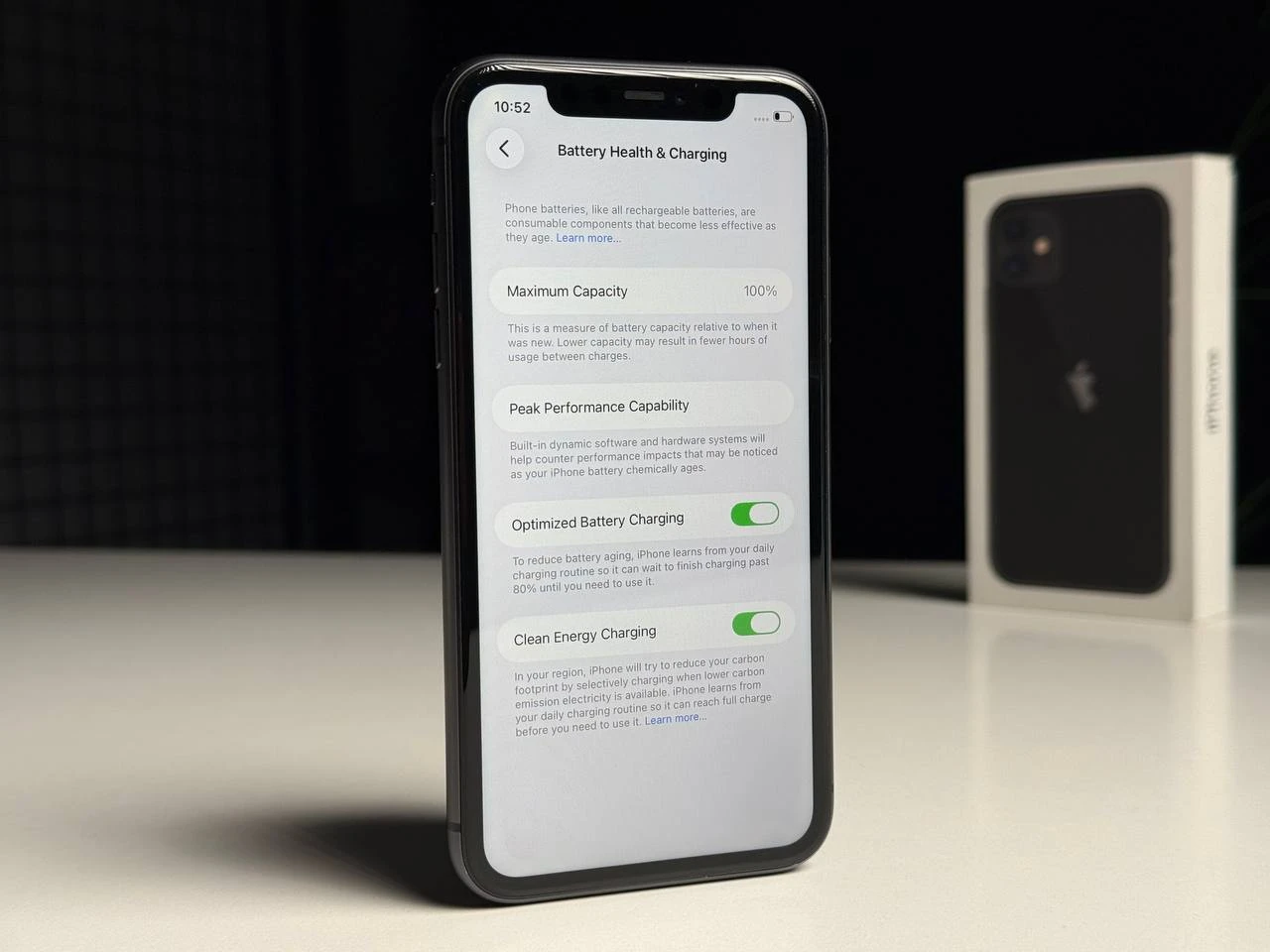 ВЖИВАНИЙ Б/У Apple iPhone 11 128GB Black (MWLE2) - Состояние: удовлетворительный | Аккумулятор: 100% | Комплектация: полный | Гарантия: 3 мес.