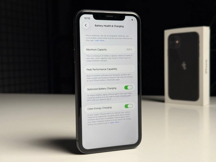 ВЖИВАНИЙ Б/У Apple iPhone 11 128GB Black (MWLE2) - Стан: задовільний | Акумулятор: 100% | Комплектація: повний | Гарантія: 3 міс.