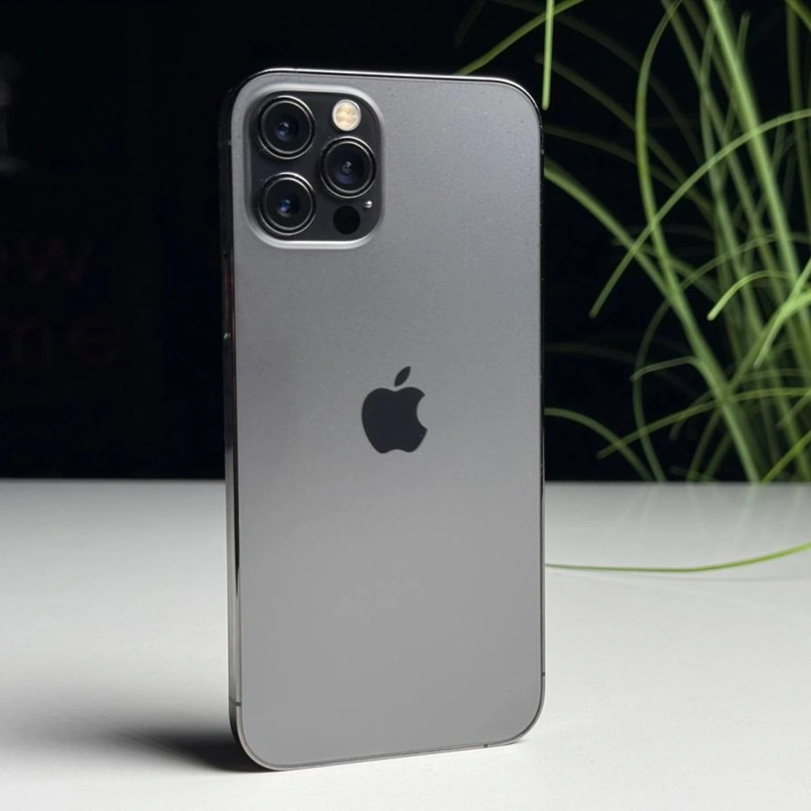 ВЖИВАНИЙ Б/У Apple iPhone 12 Pro Dual Sim 128GB Graphite (MGL93) - Стан: задовільний | Акумулятор: 87% | Комплектація: повний | Гарантія: 3 міс.