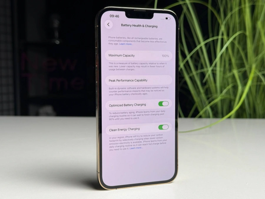 ВЖИВАНИЙ Б/У Apple iPhone 13 Pro Max 256GB Gold (MLKU3, MLLD3) - Стан: гарний | Акумулятор: 100% | Комплектація: iPhone, кабель | Гарантія: 3 міс.