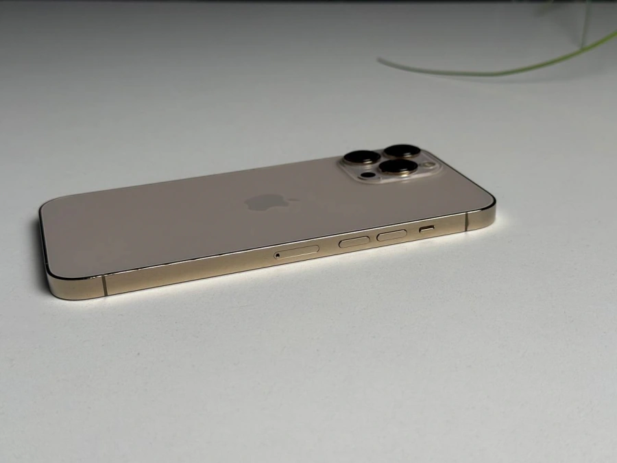 ВЖИВАНИЙ Б/У Apple iPhone 13 Pro Max 256GB Gold (MLKU3, MLLD3) - Стан: гарний | Акумулятор: 100% | Комплектація: iPhone, кабель | Гарантія: 3 міс.