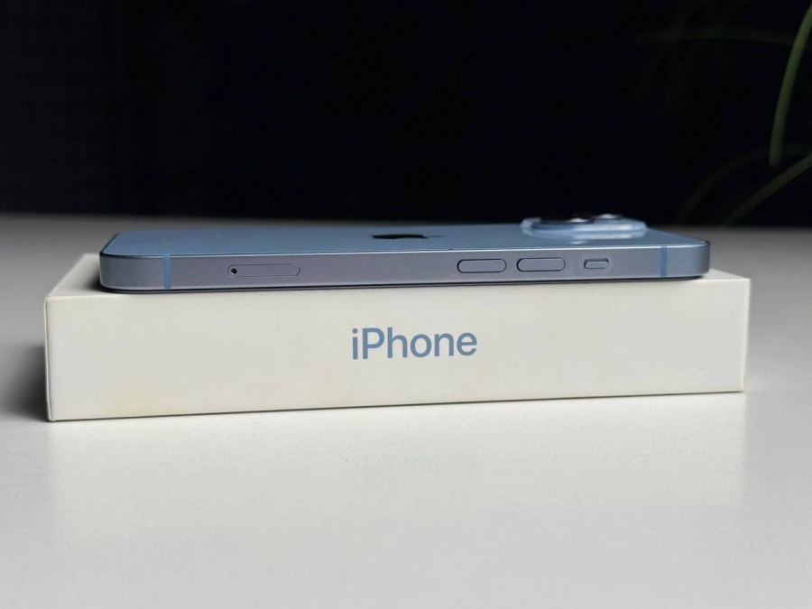 ВЖИВАНИЙ Б/У Apple iPhone 14 128GB Blue (MPVN3) - Состояние: хороший | Аккумулятор: 100% | Комплектация: полный | Гарантия: 3 мес.