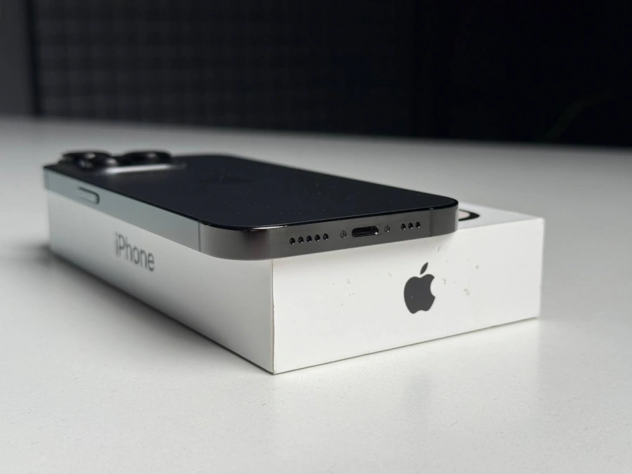 ВЖИВАНИЙ Б/У Apple iPhone 14 Pro 128GB Space Black (MPXV3) - Стан: гарний | Акумулятор: 100% | Комплектація: повний | Гарантія: 3 міс.