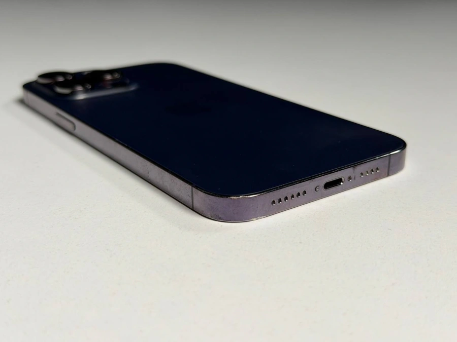 ВЖИВАНИЙ Б/У Apple iPhone 14 Pro Max 1TB Deep Purple (MQC53) - Стан: гарний | Акумулятор: 100% | Комплектація: iPhone, кабель | Гарантія: 3 міс.