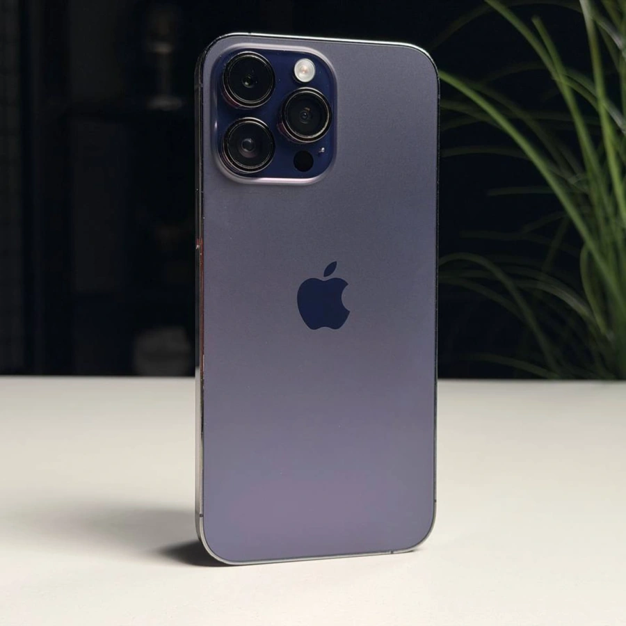 ВЖИВАНИЙ Б/У Apple iPhone 14 Pro Max 1TB Deep Purple (MQC53) - Стан: гарний | Акумулятор: 100% | Комплектація: iPhone, кабель | Гарантія: 3 міс.