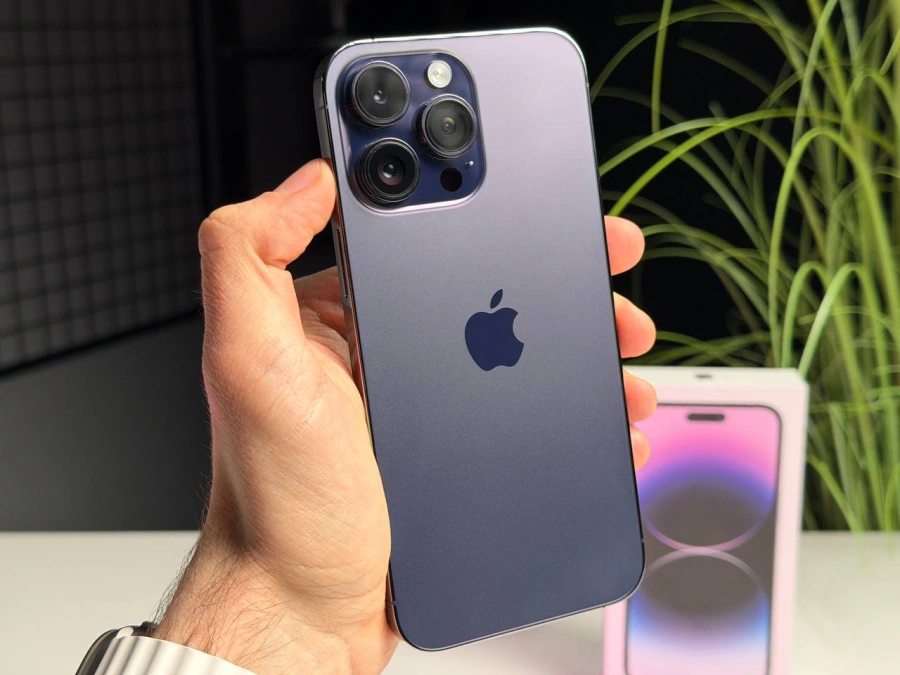 ВЖИВАНИЙ Б/У Apple iPhone 14 Pro Max 256GB Deep Purple (MQ9X3) - Стан: гарний | Акумулятор: 100% | Комплектація: повний | Гарантія: 3 міс.