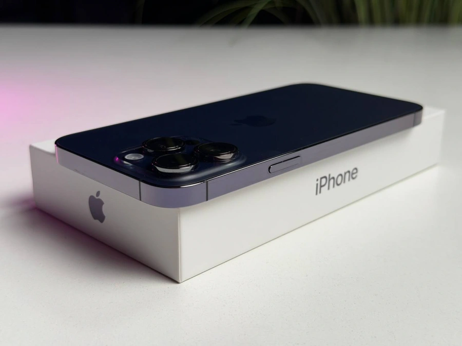 ВЖИВАНИЙ Б/У Apple iPhone 14 Pro Max 256GB Deep Purple (MQ9X3) - Стан: гарний | Акумулятор: 100% | Комплектація: повний | Гарантія: 3 міс.