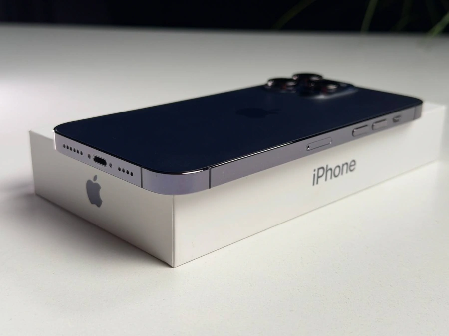 ВЖИВАНИЙ Б/У Apple iPhone 14 Pro Max 256GB Deep Purple (MQ9X3) - Стан: гарний | Акумулятор: 87% | Комплектація: повний | Гарантія: 3 міс.