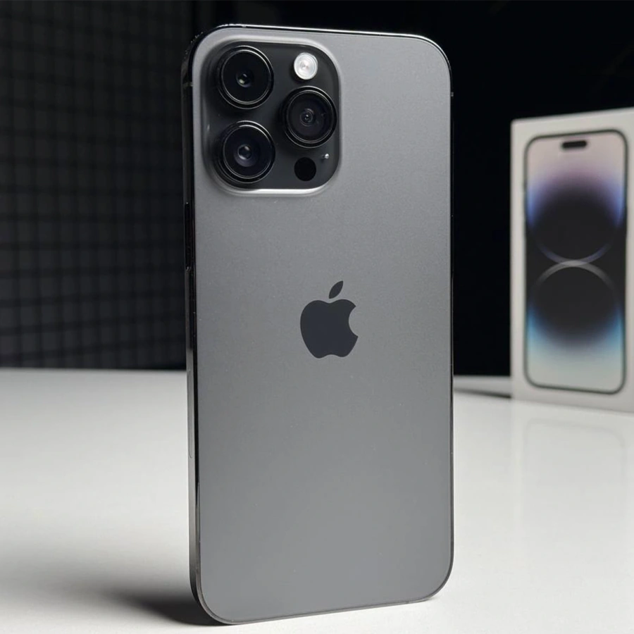 ВЖИВАНИЙ Б/У Apple iPhone 14 Pro Max 256GB Space Black eSim (MQ8T3) - Стан: гарний | Акумулятор: 100% | Комплектація: повний | Гарантія: 3 міс.