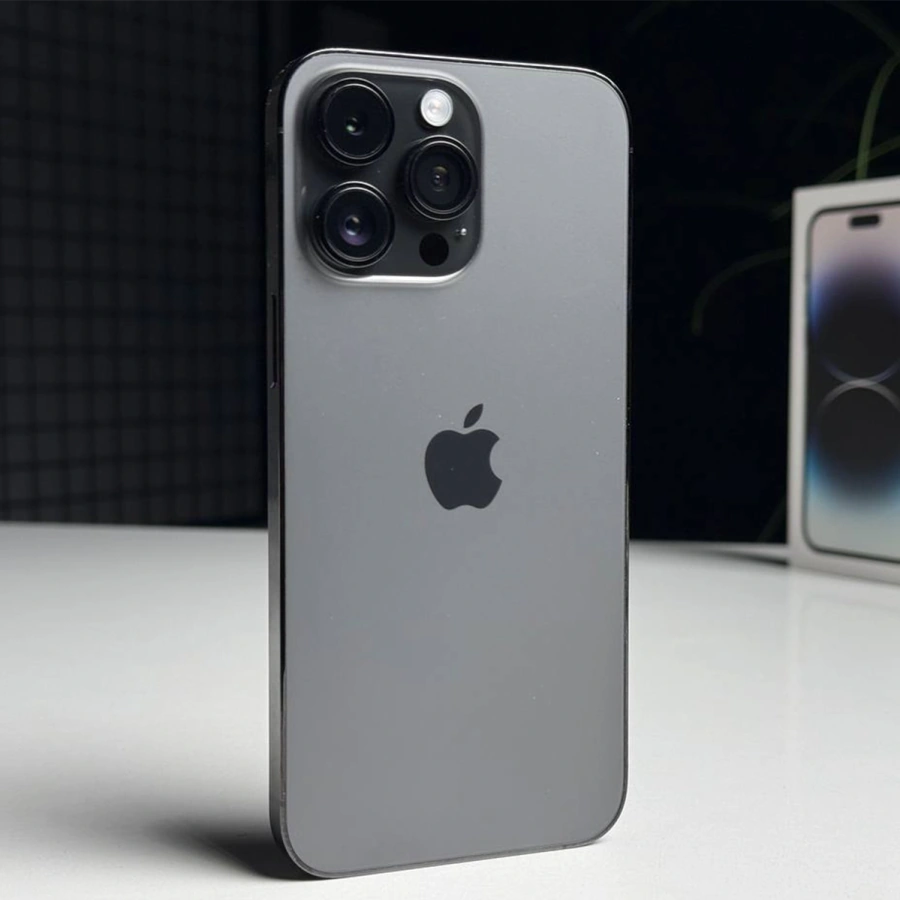 ВЖИВАНИЙ Б/У Apple iPhone 14 Pro Max 256GB Space Black (MQ9U3) - Стан: гарний | Акумулятор: 100% | Комплектація: повний | Гарантія: 3 міс.