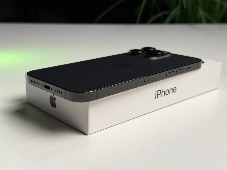 ВЖИВАНИЙ Б/У Apple iPhone 14 Pro Max 256GB Space Black (MQ9U3) - Стан: гарний | Акумулятор: 100% | Комплектація: повний | Гарантія: 3 міс.