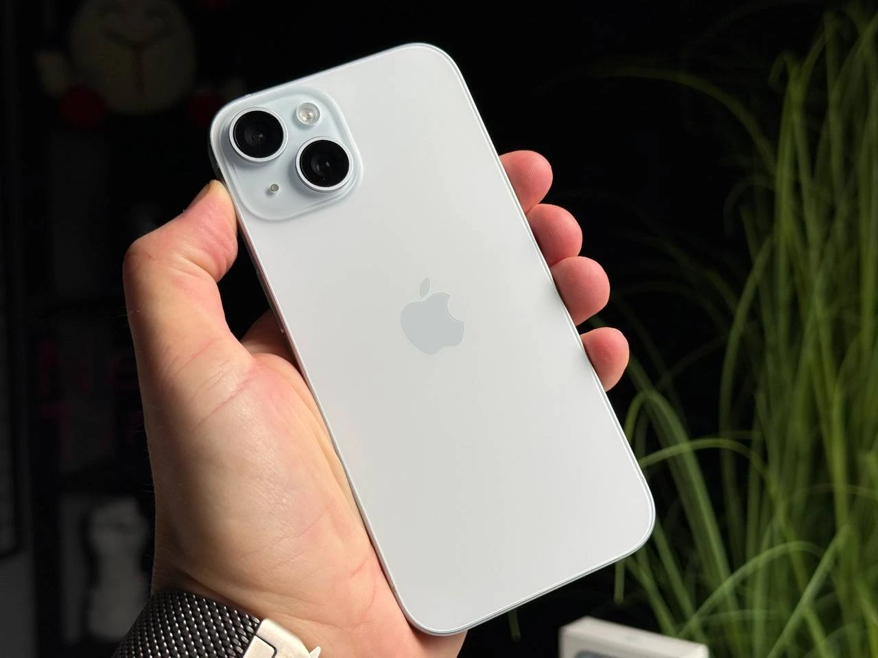 ВЖИВАНИЙ Б/У Apple iPhone 15 128GB Blue (MTP43) - Состояние: хороший | Аккумулятор: 86% | Комплектация: полный | Гарантія: 3 мес.