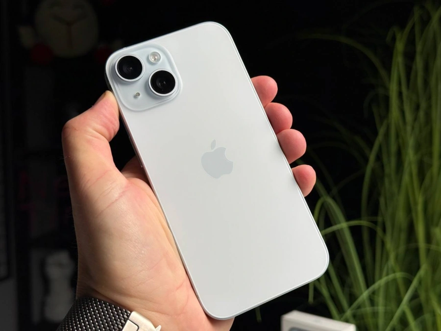 ВЖИВАНИЙ Б/У Apple iPhone 15 128GB Blue (MTP43) - Состояние: хороший | Аккумулятор: 86% | Комплектация: полный | Гарантія: 3 мес.
