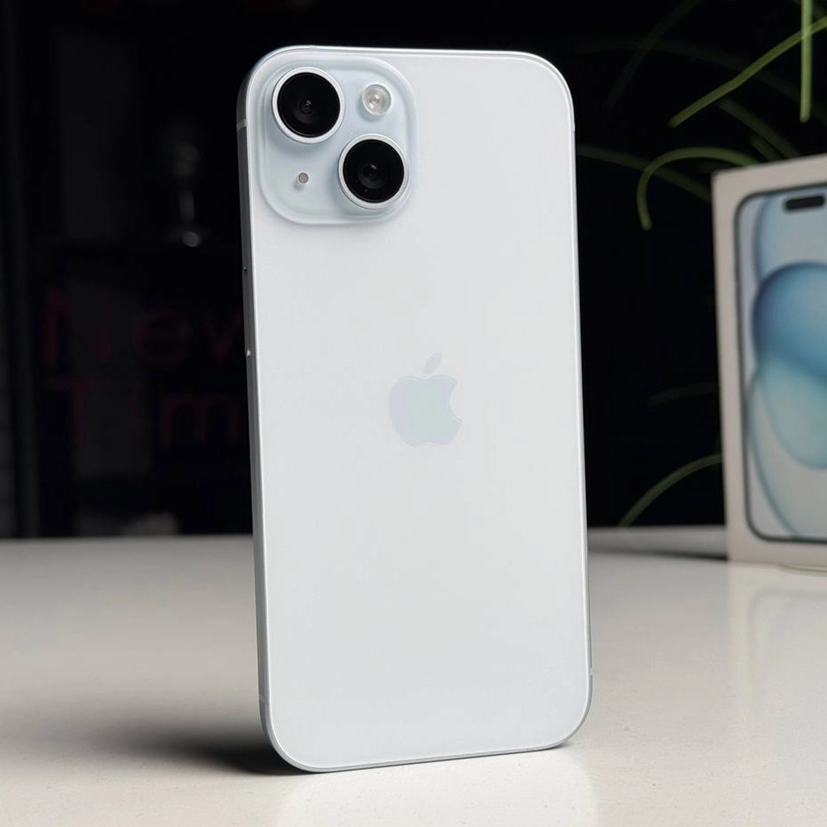 ВЖИВАНИЙ Б/У Apple iPhone 15 128GB Blue (MTP43) - Состояние: хороший | Аккумулятор: 86% | Комплектация: полный | Гарантія: 3 мес.