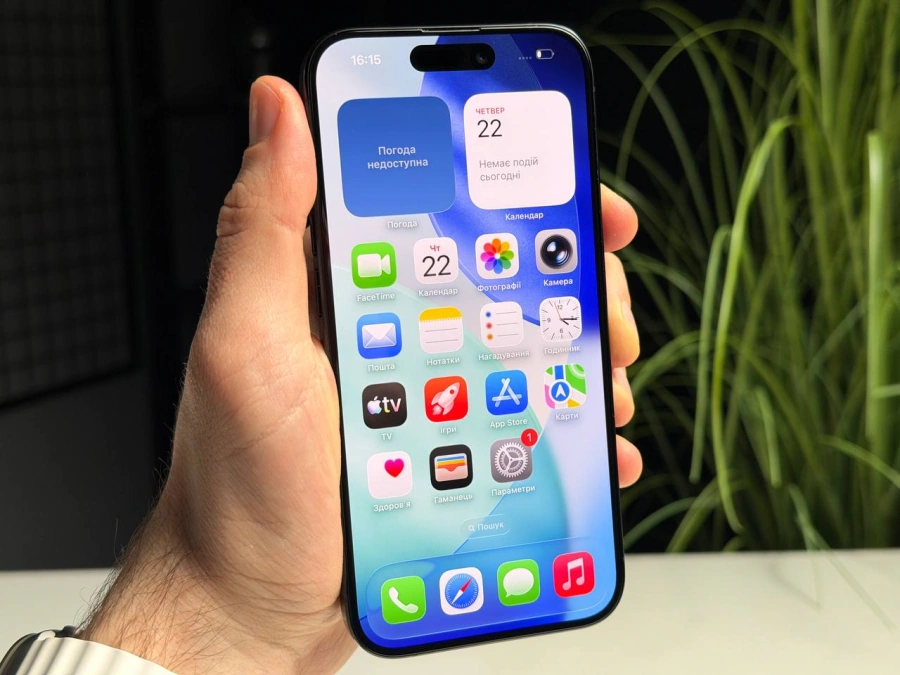 ВЖИВАНИЙ Б/У Apple iPhone 15 Pro 256GB Blue Titanium (MTV63) - Состояние: хороший | Аккумулятор: 100% | Комплектация: iPhone, кабель | Гарантия: 3 мес.