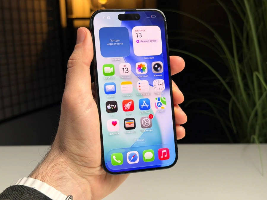 ВЖИВАНИЙ Б/У Apple iPhone 15 Pro 512GB Blue Titanium (MTVA3) - Стан: гарний | Акумулятор: 89% | Комплектація: iPhone, кабель | Гарантія: 3 міс.