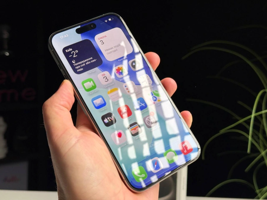 ВЖИВАНИЙ Б/У Apple iPhone 15 Pro Max 512GB Natural Titanium (MU7E3) - Стан: ідеальний | Акумулятор: 97% | Комплектація: повний | Гарантія: 3 міс.