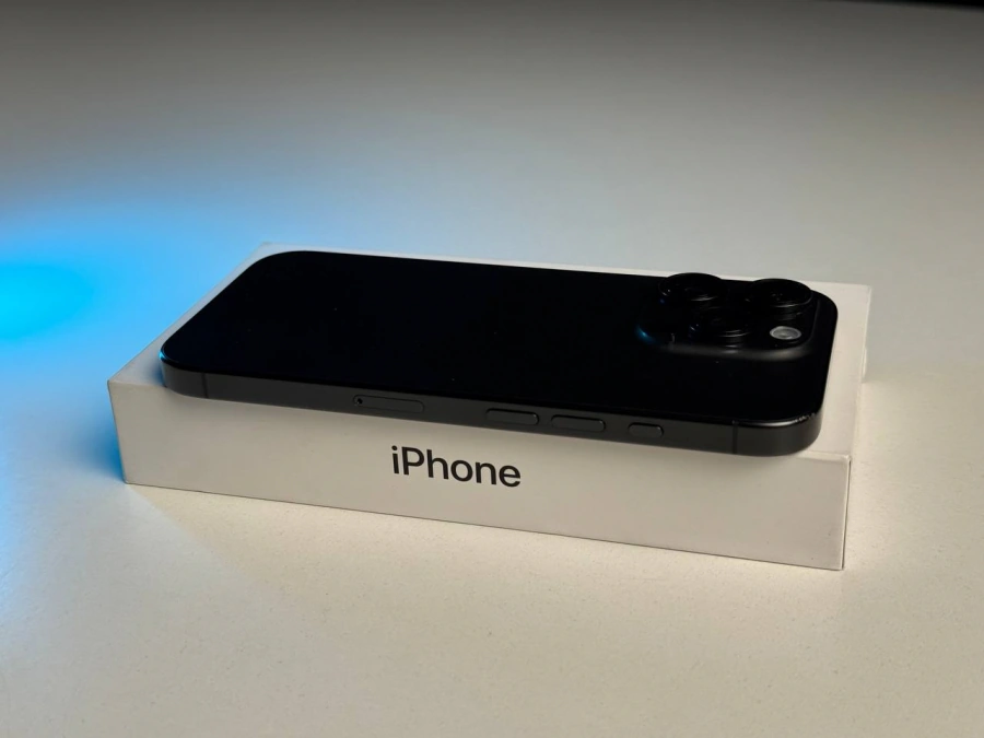 ВЖИВАНИЙ Б/У Apple iPhone 16 Pro 128GB Black Titanium (MYND3) - Стан: гарний | Акумулятор: 91% | Комплектація: повний | Гарантія: 3 міс.