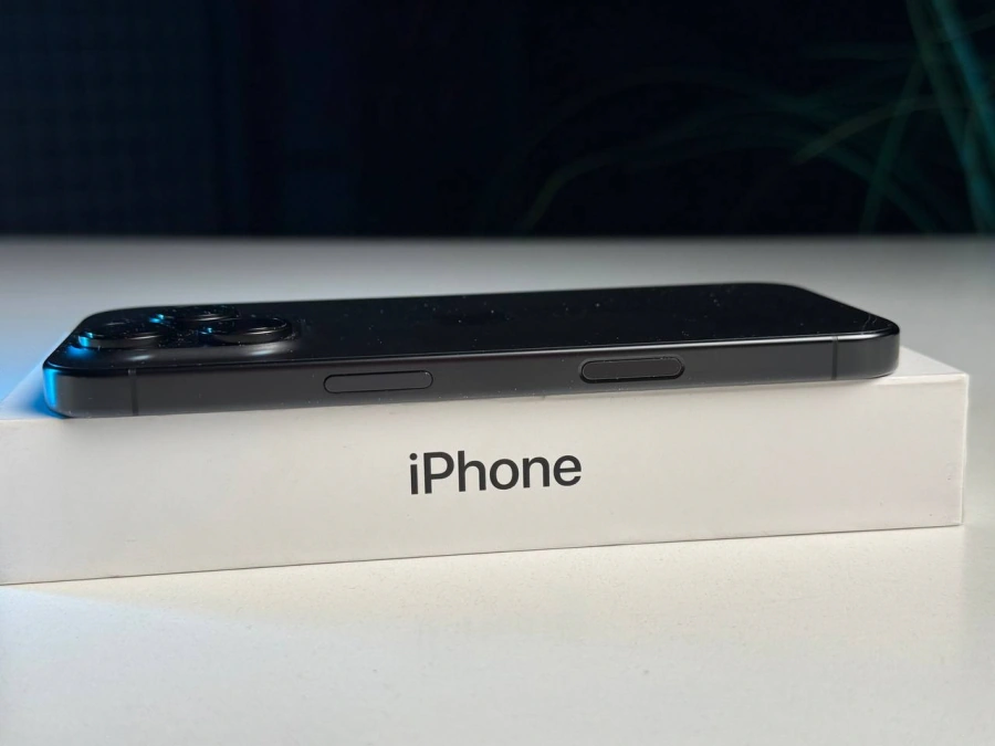 ВЖИВАНИЙ Б/У Apple iPhone 16 Pro 128GB Black Titanium (MYND3) - Стан: гарний | Акумулятор: 91% | Комплектація: повний | Гарантія: 3 міс.
