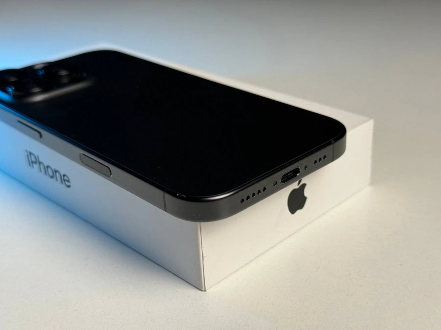 ВЖИВАНИЙ Б/У Apple iPhone 16 Pro 128GB Black Titanium (MYND3) - Стан: гарний | Акумулятор: 91% | Комплектація: повний | Гарантія: 3 міс.
