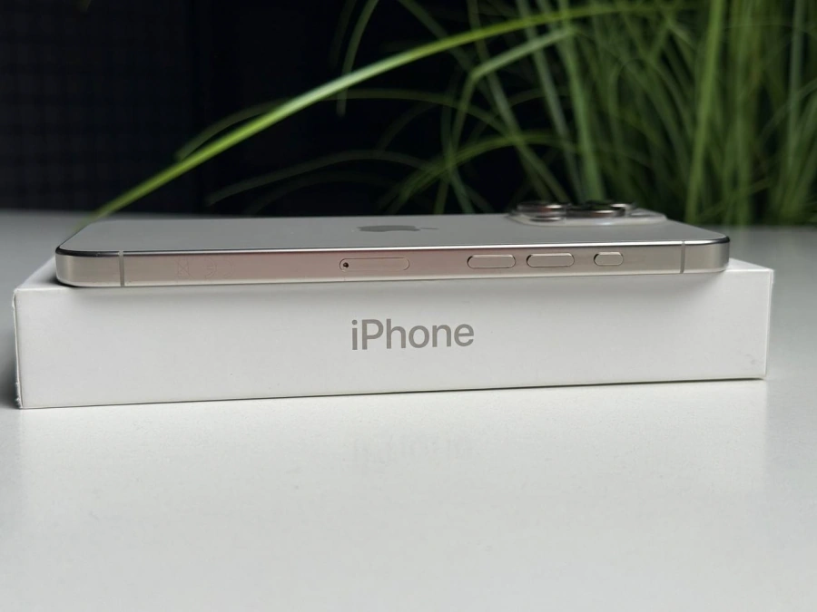 ВЖИВАНИЙ Б/У Apple iPhone 16 Pro Max 1TB Natural Titanium (MYX73) - Стан: гарний | Акумулятор: 100% | Комплектація: повний | Гарантія: 3 міс.