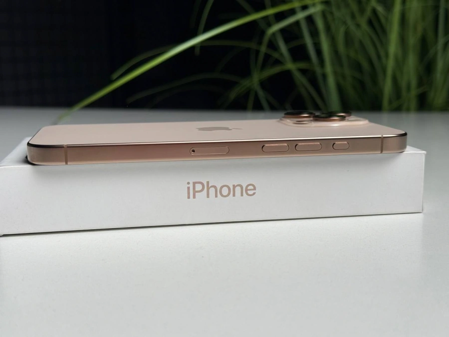 ВЖИВАНИЙ Б/У Apple iPhone 16 Pro Max 256GB Desert Titanium (MYWX3) - Стан: гарний | Акумулятор: 99% | Комплектація: повний | Гарантія: 3 міс.
