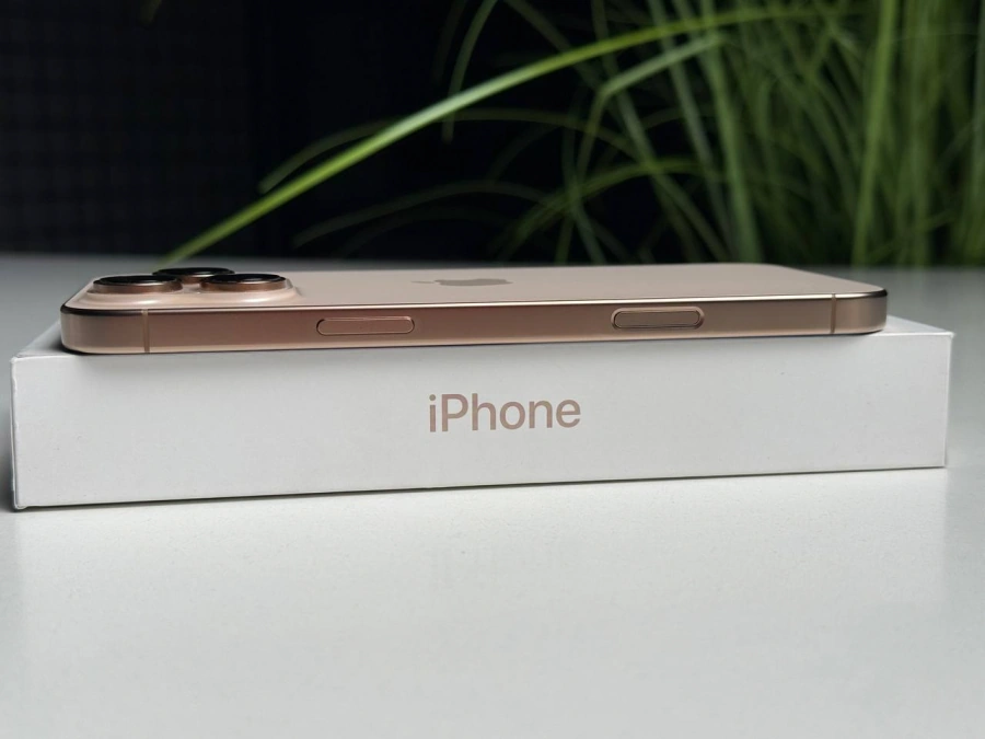 ВЖИВАНИЙ Б/У Apple iPhone 16 Pro Max 256GB Desert Titanium (MYWX3) - Стан: гарний | Акумулятор: 99% | Комплектація: повний | Гарантія: 3 міс.