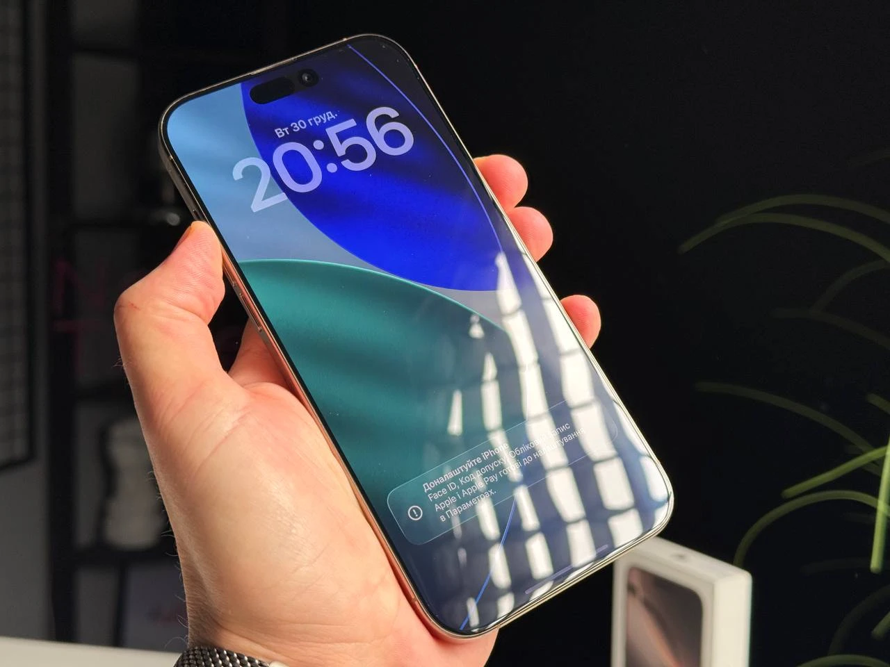 ВЖИВАНИЙ Б/У Apple iPhone 16 Pro Max 256GB Desert Titanium (MYWX3) - Состояние: хороший | Аккумулятор: 93% | Комплектация: полный | Гарантія: 3 мес.