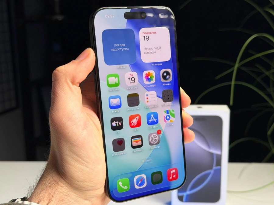 OPEN BOX Apple iPhone 16 Pro Max 512GB Black Titanium (MYX03) - Стан: ідеальний | Акумулятор: 100% | Комплектація: повний | Гарантія: 3 міс.